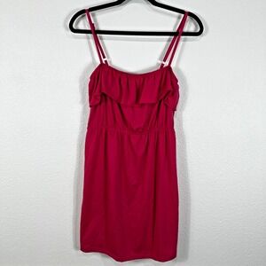 Wishful Park Mini Dress XL‎ Watermelon Pink Red Cami Barbiecore Sundress